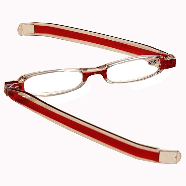 

Red 360 Degree Rotation Rotating Folding Presbyopic Reading Glasses Strength 1.0 1.5 2.0 2.5 3.0 3.5