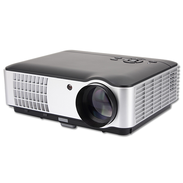 

Rigal RD-806 LCD HD 1080P LED Portable Projector 1280x800 2800 Lumens HDMI VGA Home Theater