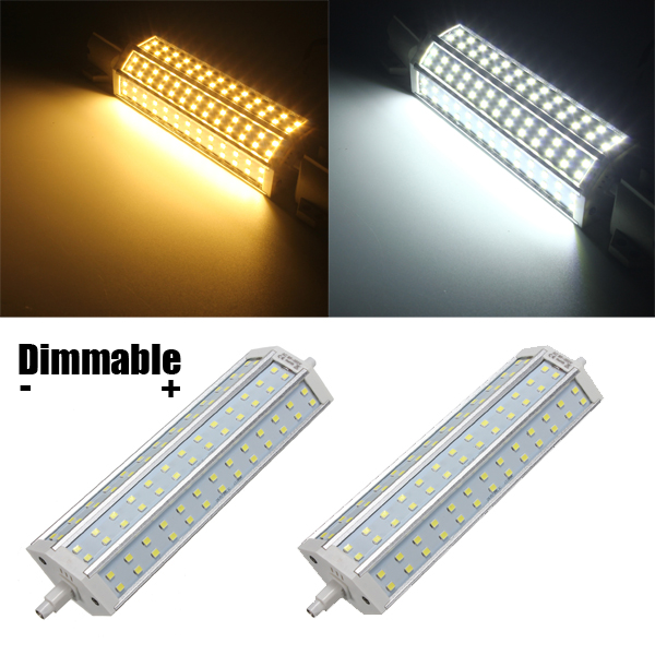 

Dimmable R7S 15W 78 SMD 2835 LED Pure White Warm White Replace Halogen Light Corn Bulb AC85-265V