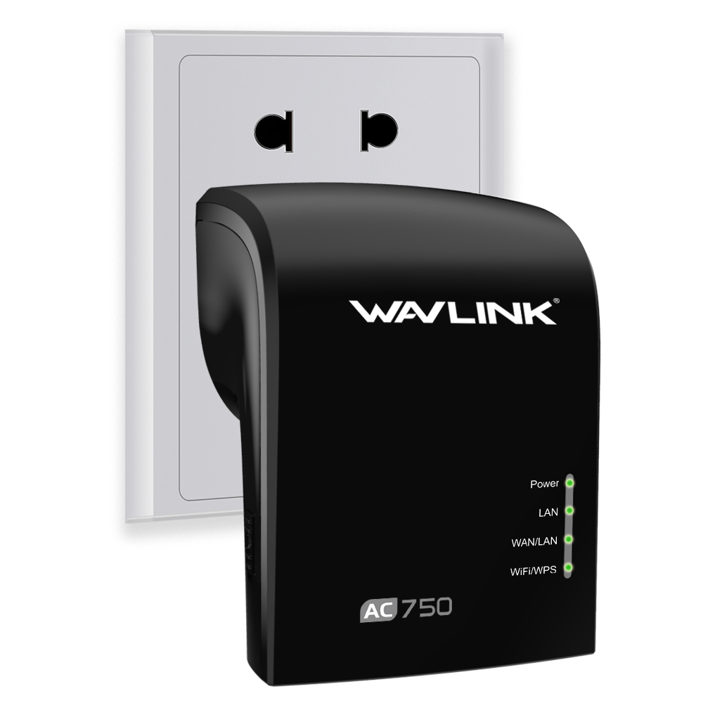 Wavlink 750Mbps Dual Band 3 in One Wifi Repeater Router 