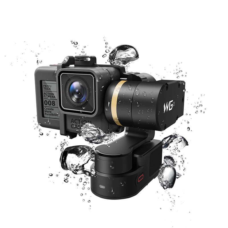 

Feiyu WG2 Waterproof 360 Degree 3-Axis Gimbal Camera Stabilizer FPV For GoPro 5/4/3+/3 YI 4K SJCAM AEE