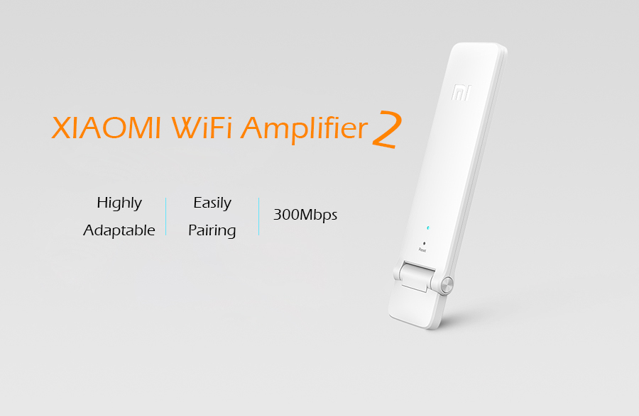 [English Version] Xiaomi 2nd 300Mbps Wifi Amplifier Wireless Repeater Network Wifi Extender Expander