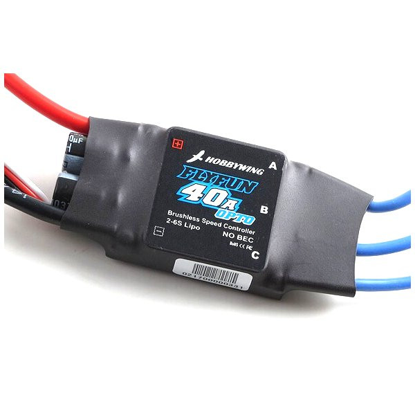 

HobbyWing FlyFun 40A Brushless ESC Speed Controller With BEC for RC Models