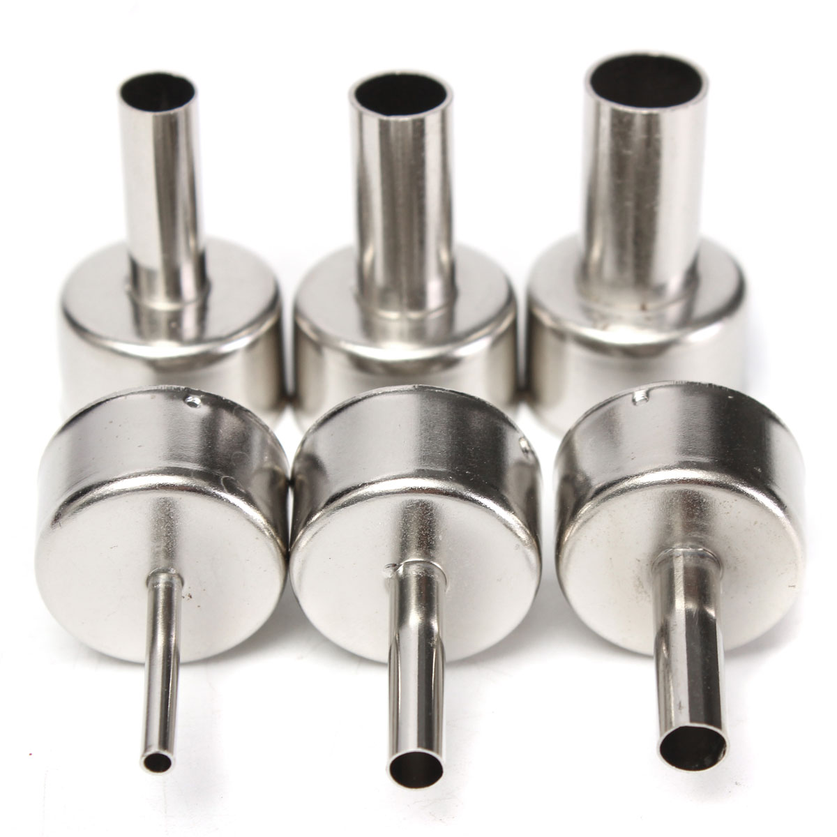 6Pcs 3-12Mm Round Nozzle for Hot Air Soldering Station Universal Heat Resistant me G6U8 