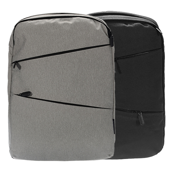 

POFOKO 15.6 inch Dual Shoulders Oxford Fabric Waterproof Backpack Bag for Laptop Notebook Grey/Black