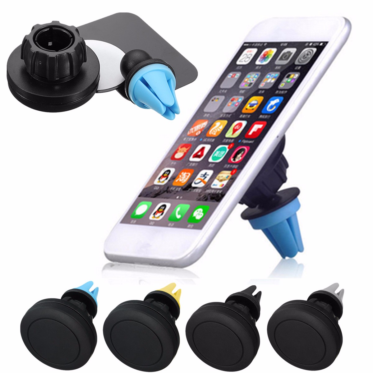 

Universal Magnetic Car Air Vent Holder Phone Stand Mount for iPhone Samsung Xiaomi GPS