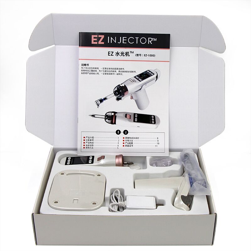 Hydro Vacuum Injection Mesotherapy Meso Gun Vital Acid Injection Wrinkle Removal Facial Skin Care