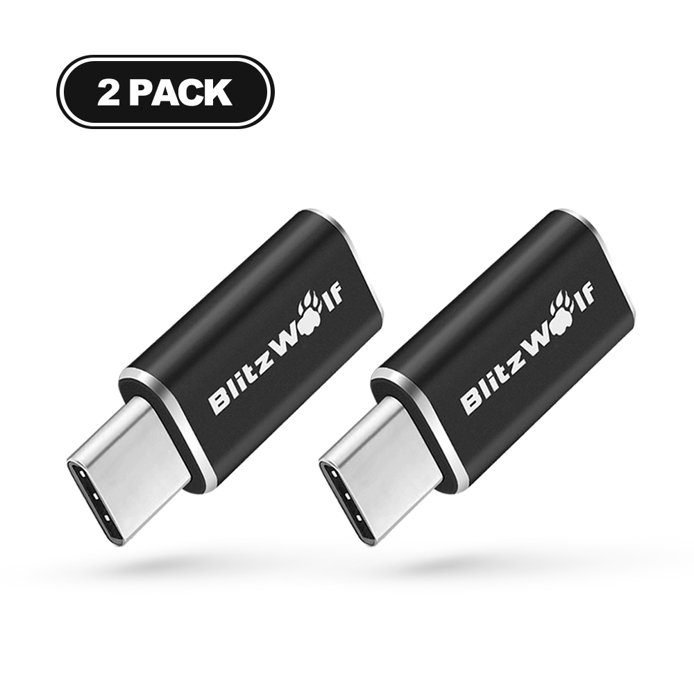 BlitzWolf BW-A3 Type-C to Micro USB Adapter 2PCS