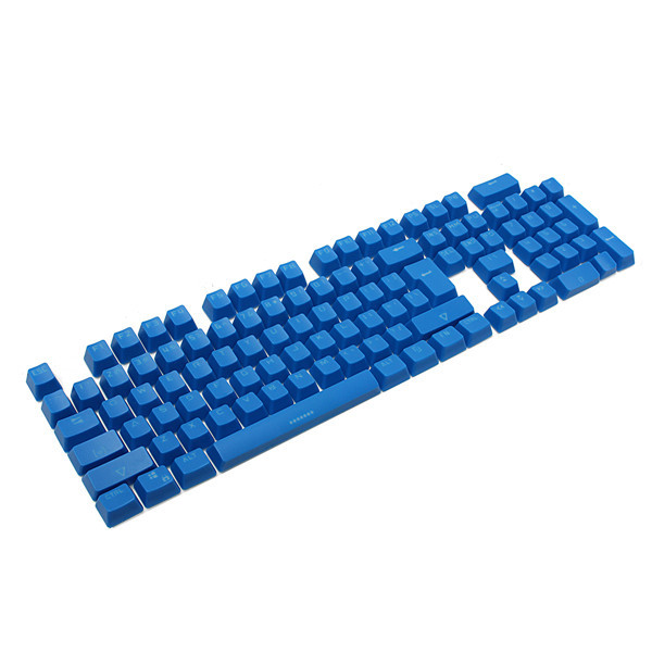 

Blue Double Shot Translucent ABS Backlit 104 KeyCaps for Cherry MX Keyboard