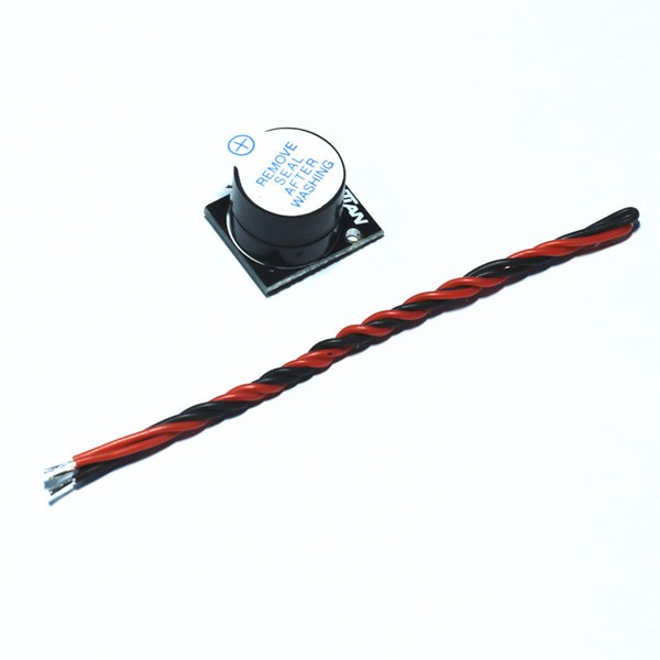 5V Active Buzzer Alarm Beeper Tracker with Cable for NAZE32 F3 Flight Control - Photo: 1