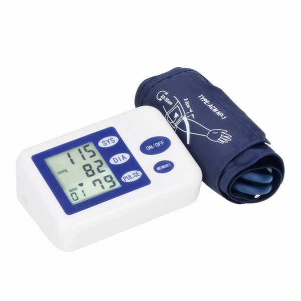 

Intellisense Digital Automatic Upper Arm Blood Pressure Monitor Heart Beat Meter Sphygmomanometer