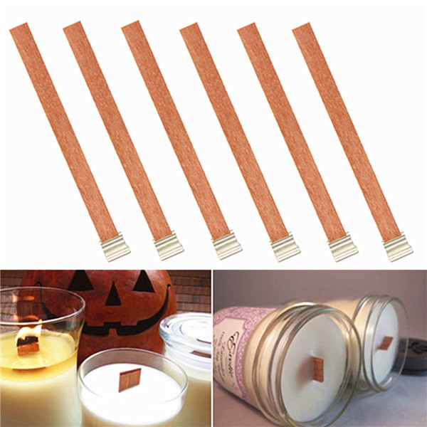 

10X130mm Scented Candles Wood Wick Sustainer Candle Making Supply