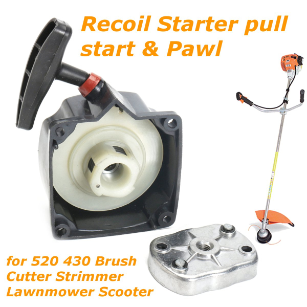 PULL START STARTER with PAWL PLATE for Brush Cutter Strimmer Lawnmower us stock 