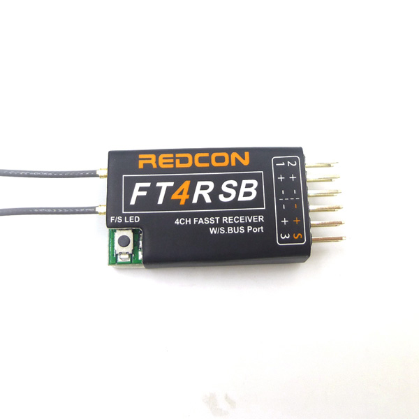 

Redcon FT4RSB 4CH FASST Mini SBUS Receiver For FUTABA 14SG T8J T8FG