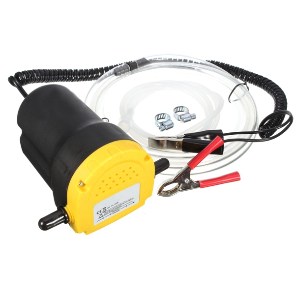 

12V 5A 60W Transfer Pump Extractor Oil Fuel Fluid Diesel Electric Siphon Suction Car Motorbike