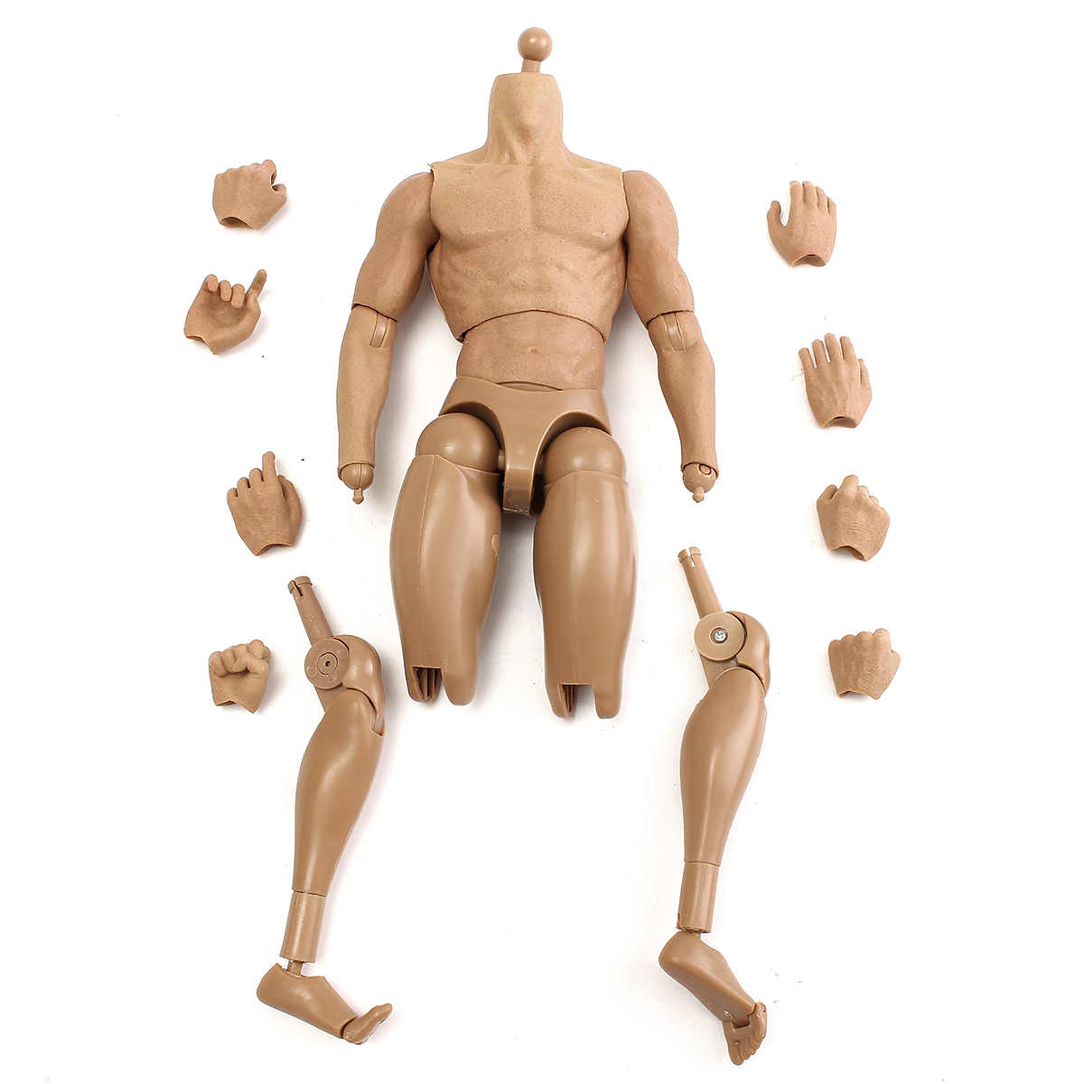 ZC Toys 1/6 Scale muscular male nude figure corps Ver 3.0 TTM19 USA Vendeur