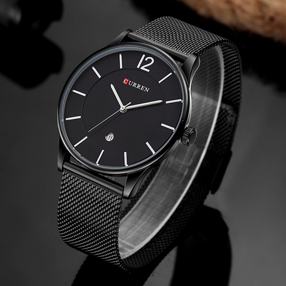 CURREN 8231 Ultra Thin Simple Luxury Male Quartz Wrist Watch