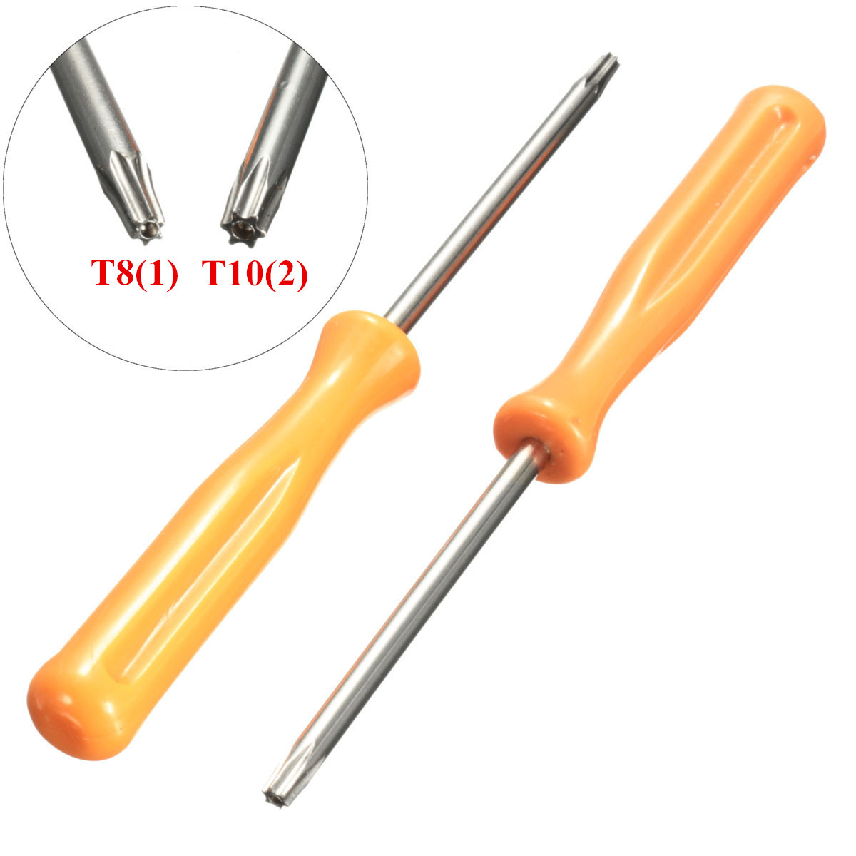 

Torx T8/T10 Security Screwdriver Tool for Xbox 360/PS3/PS4 Tamperproof Hole