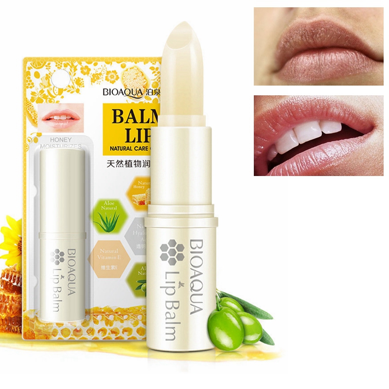 

BIOAQUA Natural Honey Lip Balm Moisturizing Smooth Soft Nourish Lips Care