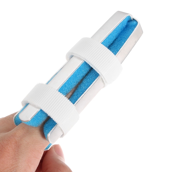 

Trigger Aluminium Foam Finger Splint Joint Malleable Support Brace Protection Pain Relief