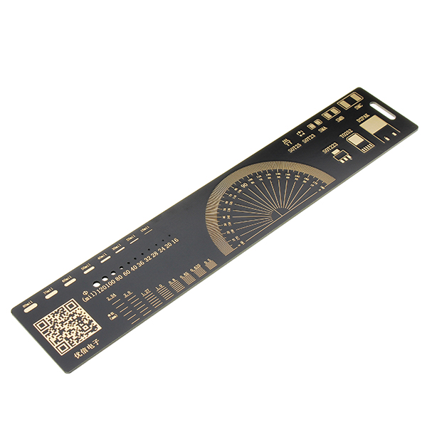 

5Pcs 20cm Multifunctional PCB Ruler Measuring Tool Resistor Capacitor Chip IC SMD Diode Transistor Package Electronic Stocks