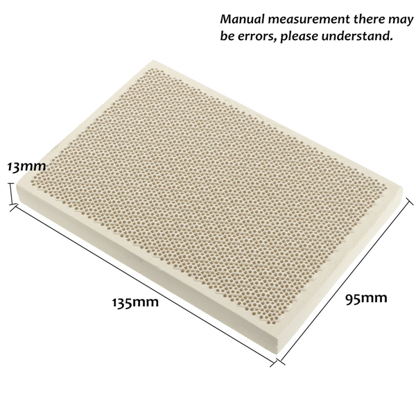  Soldering Board Ceramic Honeycomb Solder Heating Boards 135x95x13mm