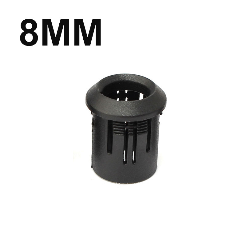 3/5/8/10MM LED Black Plastic Light Lamp Light Emitting Diode Holder Clip Bezel Mount