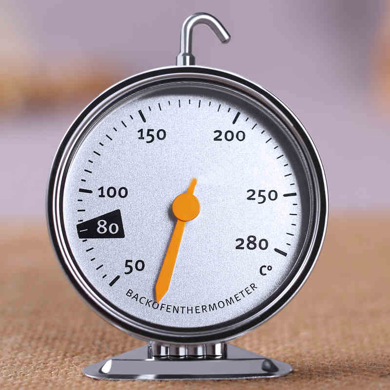 

Hanging Stainless Steel Oven Cooker Thermometer Temperature Gauge Baking Cooking Tools