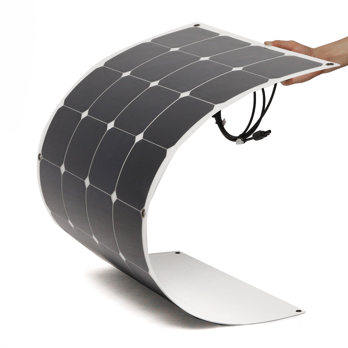 

100W 18V Semi Flexible Solar Panel With 10A 12V/24V Solar Controller