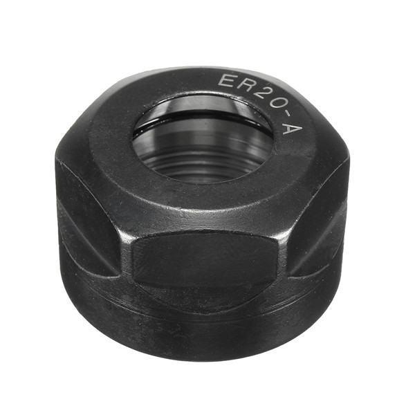 ER20 A Type Collet Clamping Nut for CNC Milling Chuck Holder Lathe Black 34x2 PT 