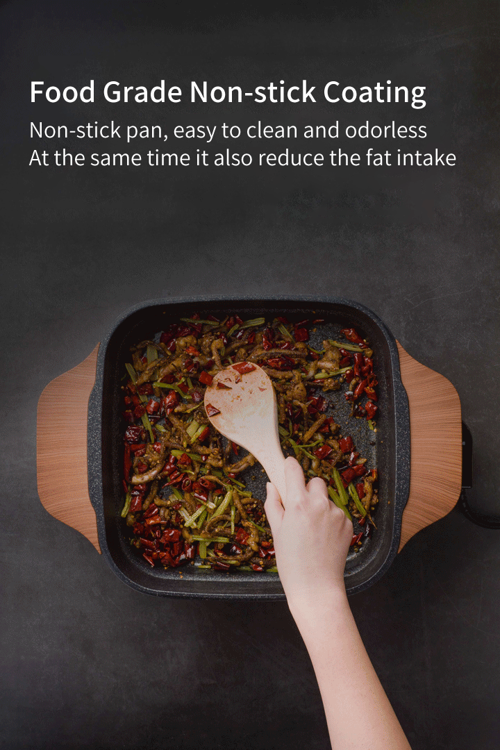 Xiaomi Mihome 4L Multi-functional Household Electric Hot Pot Food Grade Non-stick Coating Hot Pot
