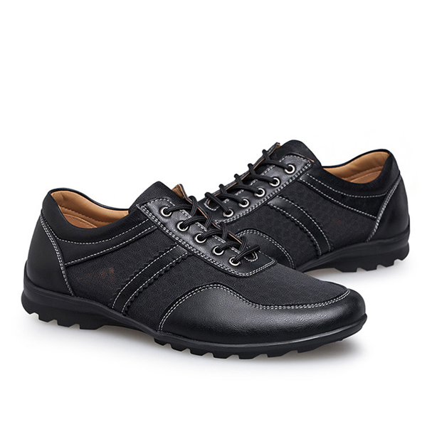 US Size 6.5-11.5 Mesh Men Casual Oxfords In Leather - US$49.99