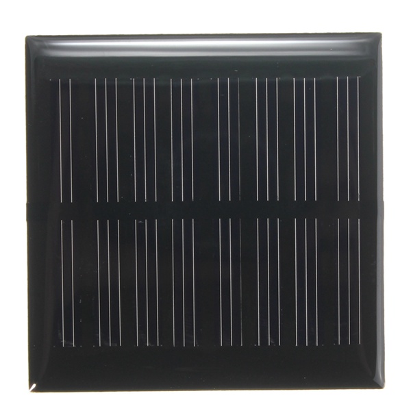 

4V 0.36W 90MA 70x70x3.0MM Monocrystalline Epoxy Solar Panels