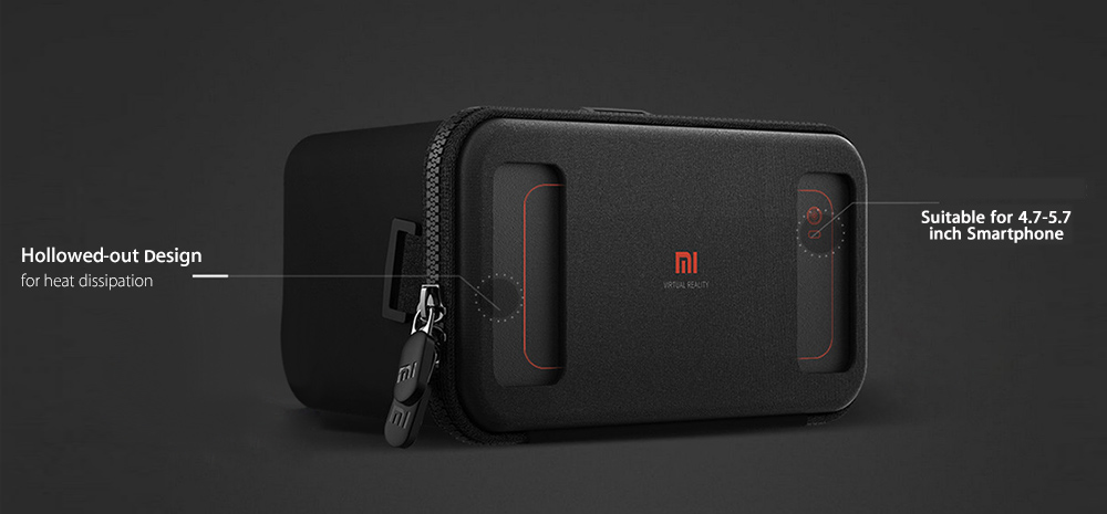 Original Xiaomi 3D VR Virtual Reality Headset Glasses For 4.7-5.7 inch Mobile Phone