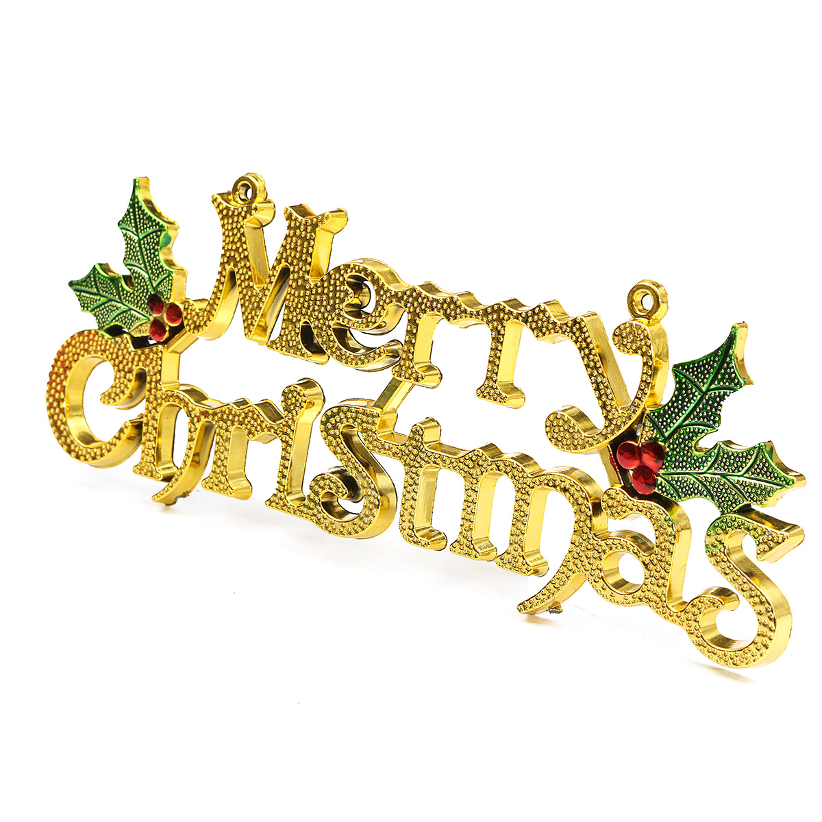 Merry Christmas Words Ornament Pendant Wall Door Xmas Tree Hanging ...