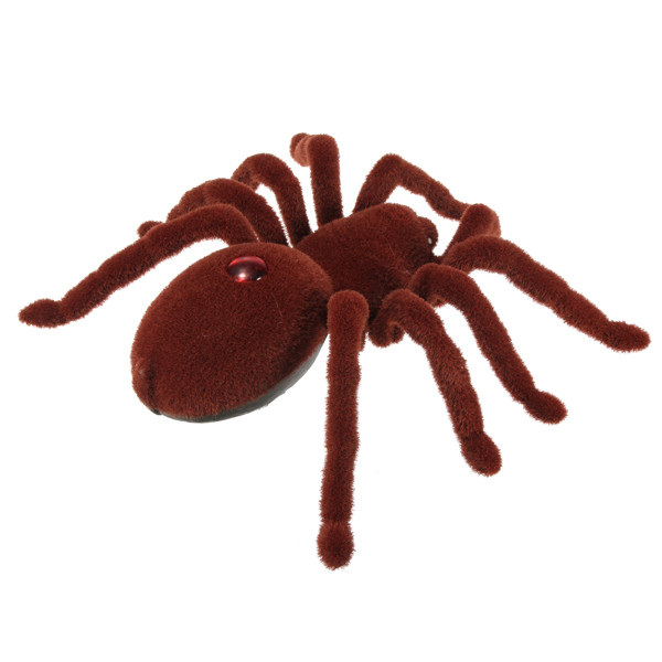Cute Sunlight 11 2CH Realistic RC Spider Remote Control Scary Toy Prank Gift Model Halloween Prop" - Photo: 3