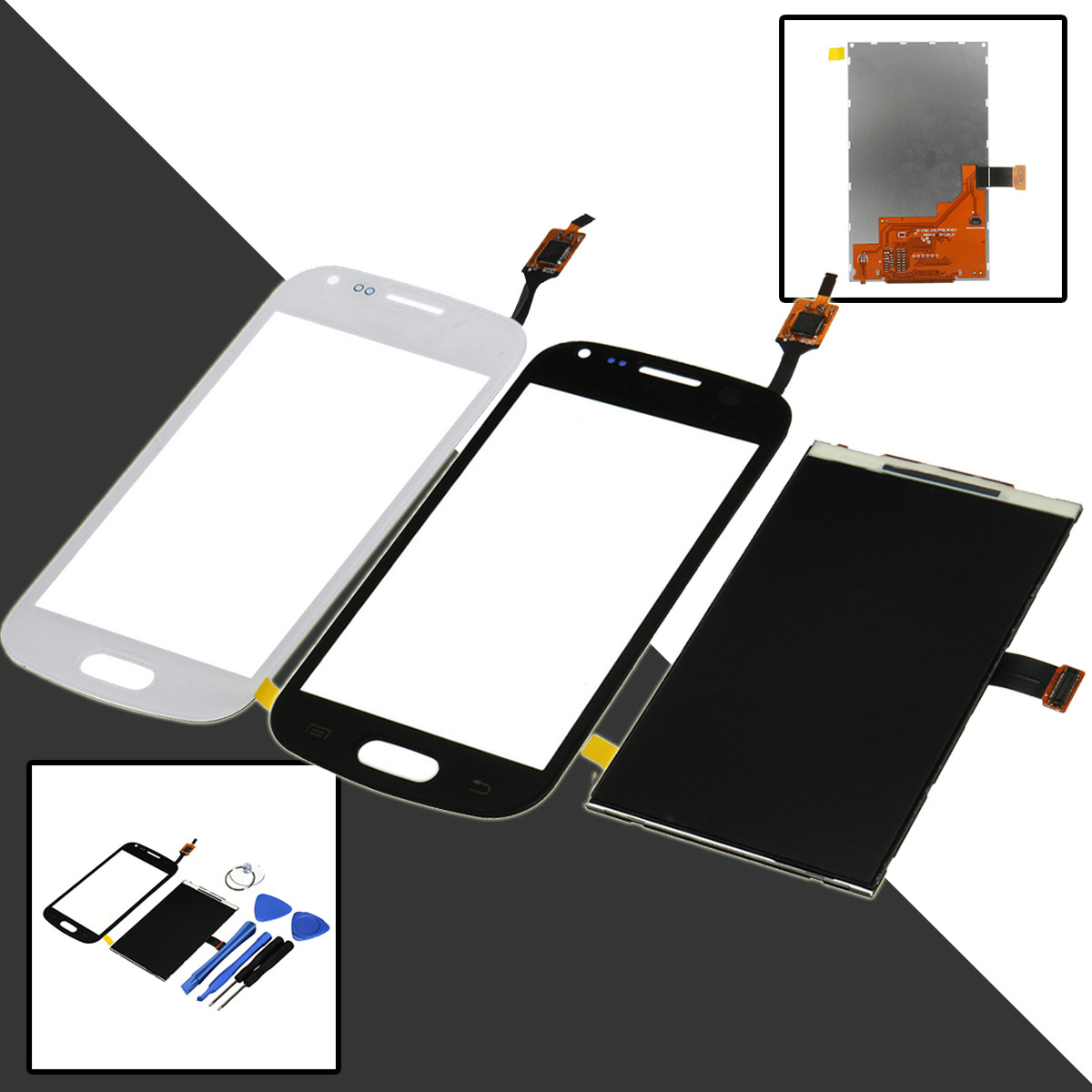

Touch Screen Digitizer LCD Display LCD Touch Screen for Samsung Galaxy Trend Plus GT-S7580