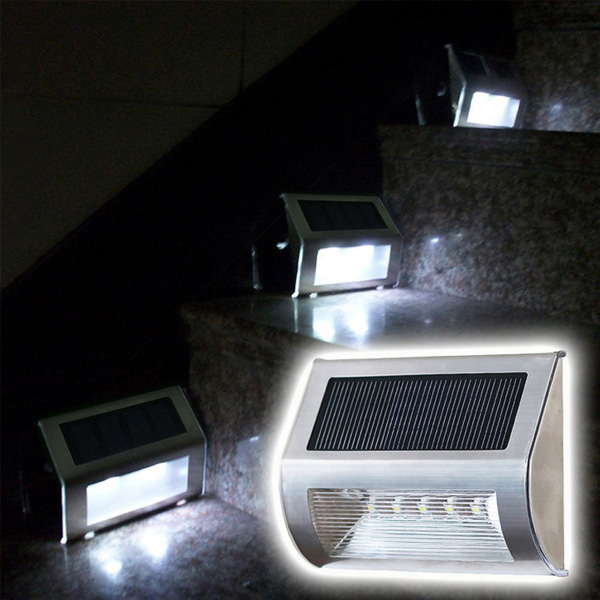 

Garden Solar Power 5 LED Waterproof Lamp Outdoor Balcony Patio Path Wall-mounted Lamp