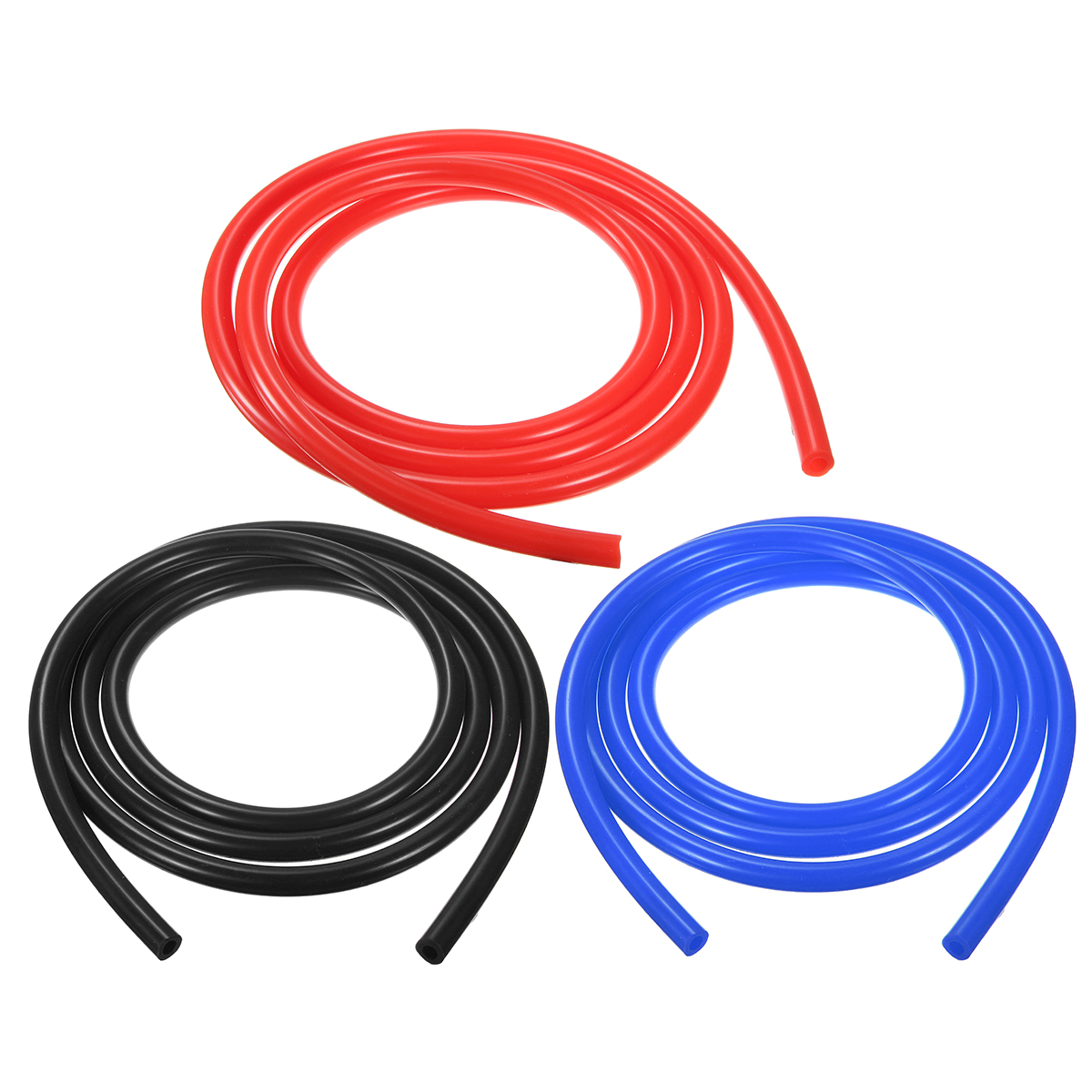 5 Feet Black Blue Red Universal Silicone Air Vacuum Hose//Line//Pipe//Tube