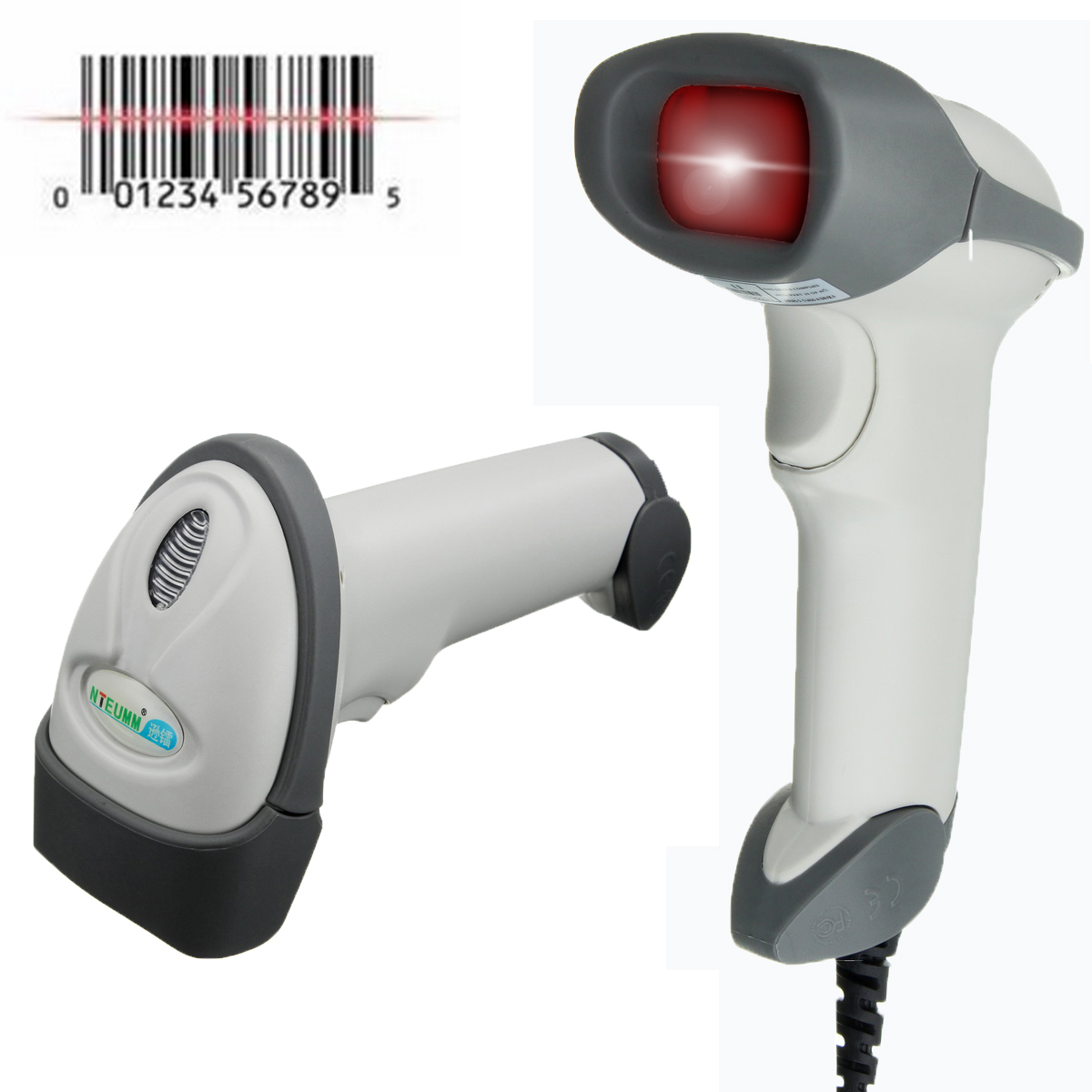 

Wired Laser Barcode Bar Code Scanner Handheld Reader Decoder & USB Cable For POS