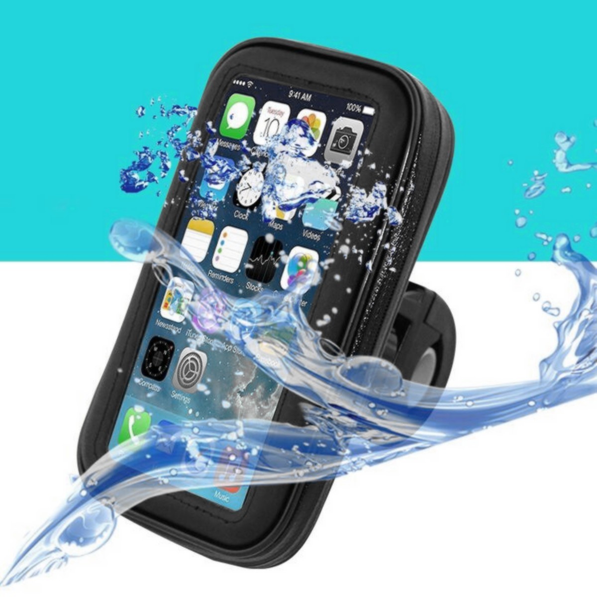 Universal Waterproof Motor Bike Motorcycle Case Bike Bag PhonE Mount Holder for Iphone Samsung GPS