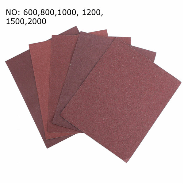 

230mm x 280mm Sandpaper Sanding Paper Abrasive Tool 600/800/1000/1200/1500/2000 Grit