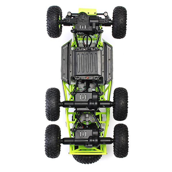 Wltoys 18628 1/18 2.4G 6WD Brushed Rc Car Rock Crawler with Front LED Light RTR Toys - Photo: 4