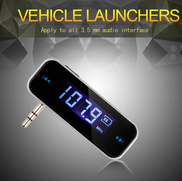 Car Music Audio FM Transmitter Wireless 3.5mm