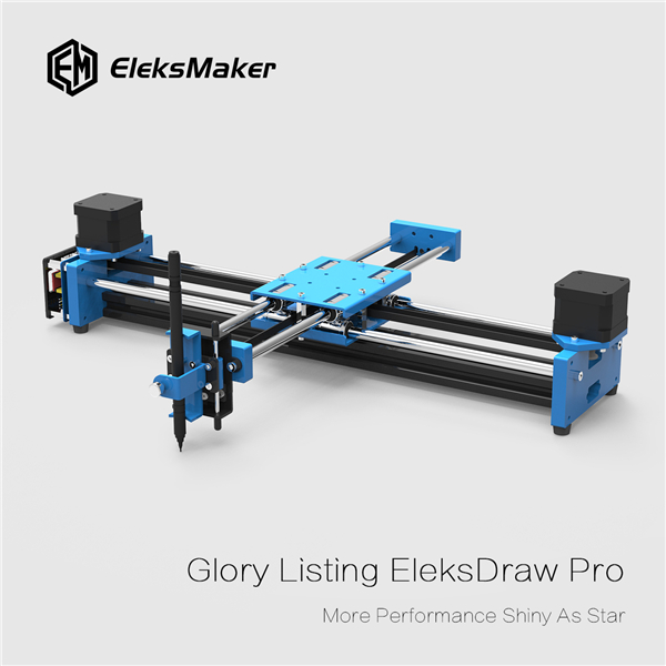 EleksMaker EleksDraw Pro Metal XY Plotter Pen Drawing Machine