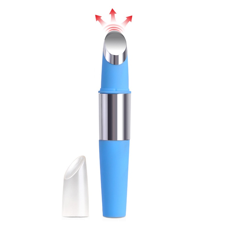 LuckyFine Facial Thermal Heat Face Lift Device High Vibration Electric Eye Wrinkle Remover Massage Beauty Pen