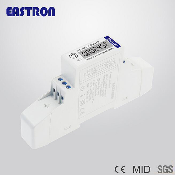 

SDM120 Modbus 5(45)A 230V Single Phase Two Wire Din Rail KWH Watt Hour Power Energy Meter RS485 Modbus and Pulse Output