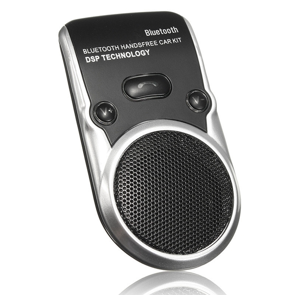 

Wireless Bluetooth Handsfree Car Kit Speaker Phone Sun Visor Panel Clip w/Mic