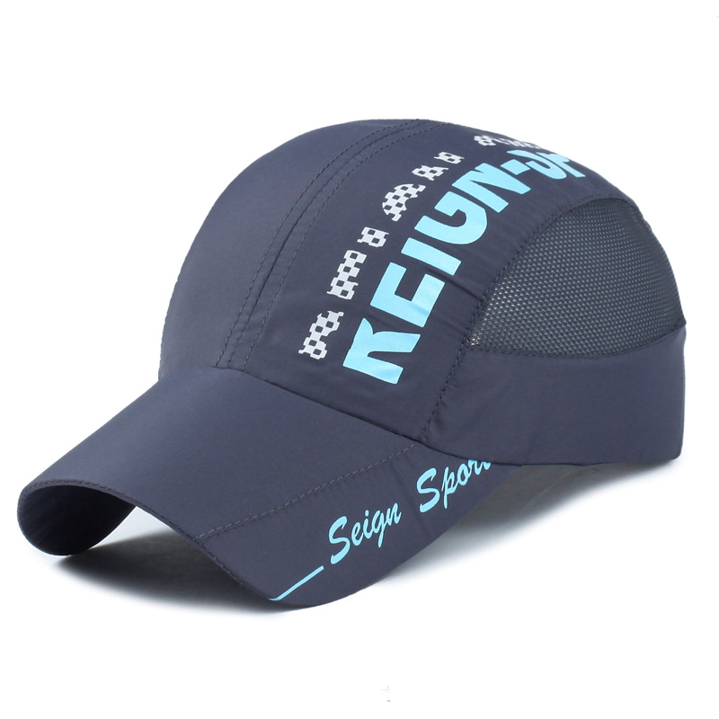 

Men Women Sport Baseball Hat Outdoors Casual Sunshade Mesh Visor Adjustable Peaked Caps