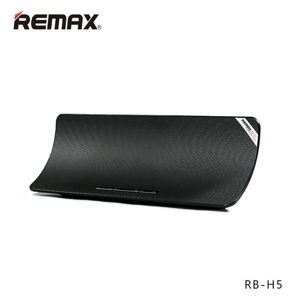 

Original REMAX RB-H5 Desktop Metal Bass DSP Sound Remote Wireless Bluetooth 4.0 Speaker